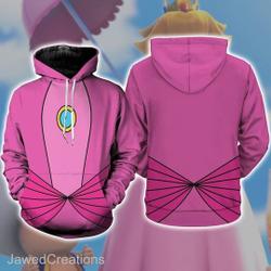 It's Peach Time Halloween Cosplay Shirt, 3D Halloween Costume For Family Group Hoodie