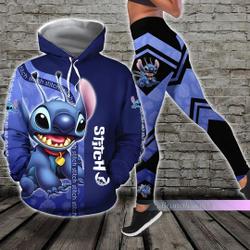 Disney Stitch Hoodie Leggings, Stitch Unisex Hoodie, Stitch