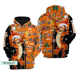 Tiger Disney Hoodies, Tiger Disney 3D Hoodies, Winnie The Pooh Hoodie