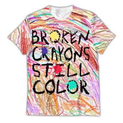 Broken Crayons Still Color Shirt, Broken Crayons Still Color 3D Hooodie Meaningful Gift For Family Gift For Boyfriend Valentine Gift