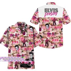 Christmas Gift, Elvis Presley Hawaiian Shirt, Elvis Presley 2023 Hawaii Shirt Gift For Your Girlfriend Boyfriend Gift For Love Gift For Friend Best Valentine Present Holiday Gift