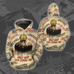 Rapper Tupac Shakur 3D Hoodie, 2Pac Shirt, Tupac Lyrics Shirt, Rapper 3D Hoodie