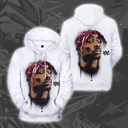 Tupac Rap Full Over Print 3D Hoodie, Tupac Shakur 3D Hoodie