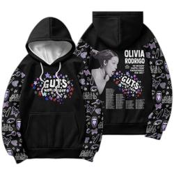 Olivia Rodrigo GUTS Art Print Women Jumper 3D Hoodie