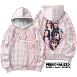 3D Custom Name Newjeans Kpop Shirt, 3D Hoodie