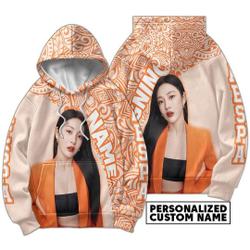 3D Custom Name Ningning Kpop Shirt, 3D Aespa Hoodie