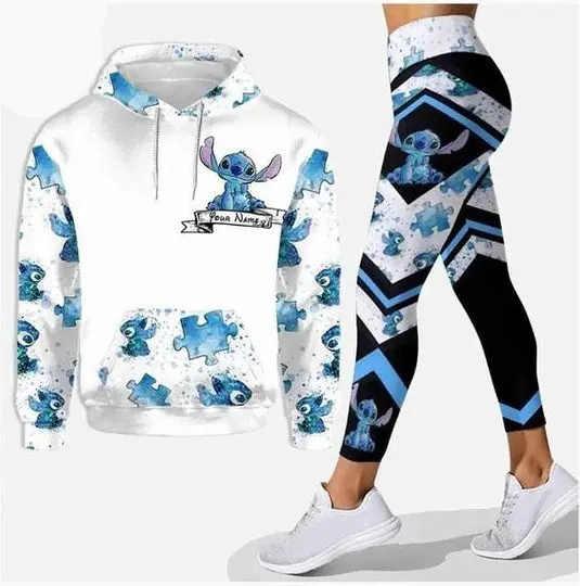 Stitch hoodie, personalize hoodie 3D, Stitch And Ohana Over Print 3D Hoodie , All Over Print Hoodie