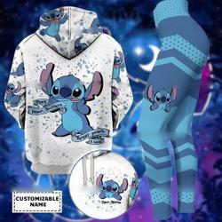 Stitch hoodie, personalize hoodie 3D, Custom 3D Graphic Printed 3D Hoodie All Over Print Hoodie