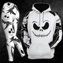 Christmas Nightmare White Hoodie , Christmas Nightmare zip hoodie, Movie Christmas sweatshirt