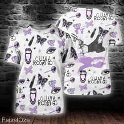 Olivia Rodrigo Guts Hoodie, Album Tracklist Tee, Olivia Rodrigo 3D Shirt Meaningful Gift For Family Gift For Boyfriend Valentine Gift