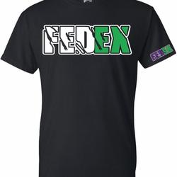 FedEx T-Shirt, 3D T-Shirt Meaningful Gift For Family Gift For Boyfriend Valentine Gift