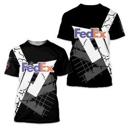 Unique FedEx Guaranteed Delivery T-Shirt, 3D T-Shirt Meaningful Gift For Family Gift For Boyfriend Valentine Gift