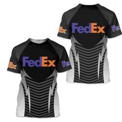 Unique FedEx Grey T-Shirt, 3D T-Shirt Meaningful Gift For Family Gift For Boyfriend Valentine Gift
