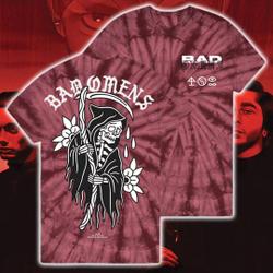 Fade Reaper Tee Bad Omens 3D Shirt, Band Track List 2023 Merch 3D Shirt Meaningful Gift For Family Gift For Boyfriend Valentine Gift