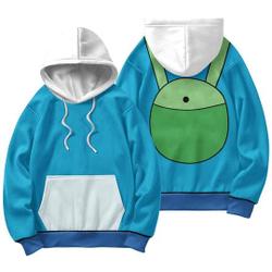 Finn 3D Hoodie, Friend Halloween Costume 3D Hoodie
