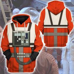 Starwars Rebel Pilot Suit Full Over Print 3D Hoodie