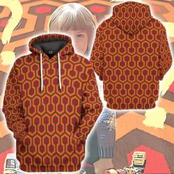 Overlook Hotel Carpet The Shining Halloween Costumes 3D Hoodie