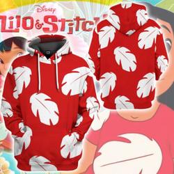Lilo Hawaiian Floral Leaves Halloween Costumes 3D Hoodie