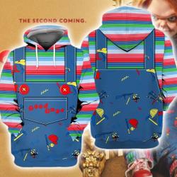 Costume Chucky, Chucky Child's Play 3D Halloween Costumes Hoodie