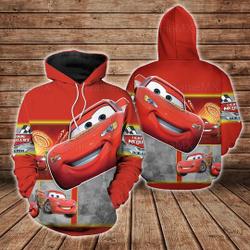 Disney Lightning McQueen 3D Hoodie