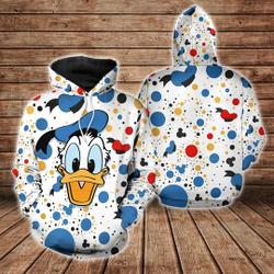 Disney Funny Donald Duck 3D Hoodie