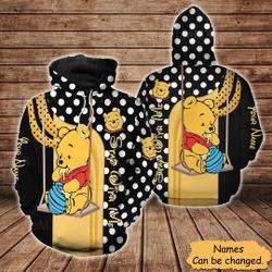 Personalized Disney Winnie The Pooh 3D Hoodie