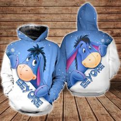 Disney Eeyore Winnie The Pooh 3D Hoodie