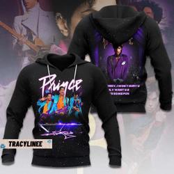 Christmas Gift, Prince 3D Hoodie, Prince Tshirt, Prince Zip Hoodie