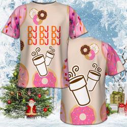 3D T-Shirt Printed Fashion Dunkin Men Donuts Meaningful Gift For Family Gift For Boyfriend Valentine Gift