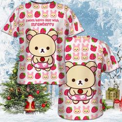 3D T-Shirt Printed Fashion Korilakkuma Men Shirt Meaningful Gift For Family Gift For Boyfriend Valentine Gift