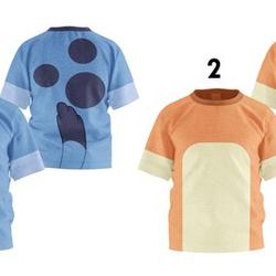 Puppy Character Costume 3D Shirt, BlueyDad Mom 3D Shirt Meaningful Gift For Family Gift For Boyfriend Valentine Gift