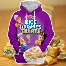 Cereal Halloween 3D Hoodie, Group Halloween Costumes Group Candy 3D Hoodie