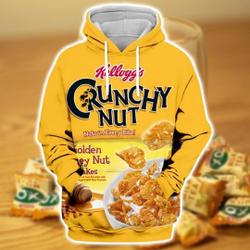 Cereal Crunchy Nut Halloween 3D Hoodie, Group Halloween Costumes Group 3D Hoodie