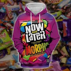 Candy Halloween Costume 3D Hoodie, Halloween Chocolate Bar Cosplay 3D Hoodie