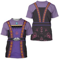 Winter Queen Costume 3D All Over Print Shirt, Royal Mom Cosplay Costume Meaningful Gift For Family Gift For Boyfriend Valentine Gift