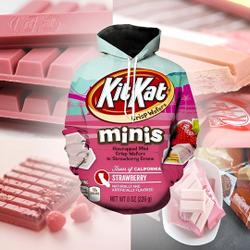 Kit Kat 3D Hoodie, KitKat Halloween Costume Cosplay