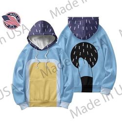 Father Dog Family 3D Shirt,Dad Puppy Cosplay All Over Print 3D Hoodie