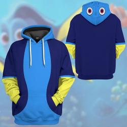 Dory 3D Cosplay Shirt, Finding Nemo Costume Hoodie, Oceanic Animated Hoodie