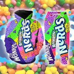 Candy Halloween Costume 3D Hoodie, Halloween Chocolate Bar Cosplay 3D (Not Included Sweatpants)