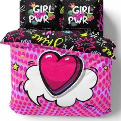 Helen George Duvet Cover Set /Girl Power Duvet Cover Set 4 Pieces / Pink Duvet Cover /Gift For Your Girlfriend Boyfriend Gift For Love Gift For Friend Best Valentine Present Holiday Gift