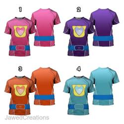 Super Cats 3D Costume Shirt, Halloween Costume For Family Group 3D Shirt Meaningful Gift For Family Gift For Boyfriend Valentine Gift