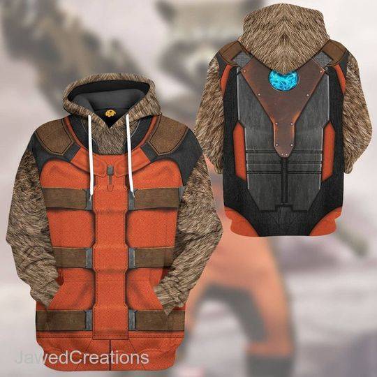 Guardian Of The Galaxy Full Over Print 3D Hoodie, Guardian Of The Galaxy Rocket Racoon Costume Shirt Hoodie, Avengers Superhero Shirt