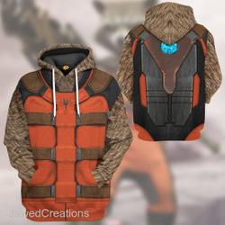 Guardian Of The Galaxy Full Over Print 3D Hoodie, Guardian Of The Galaxy Rocket Racoon Costume Shirt Hoodie, Avengers Superhero Shirt