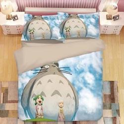 Tonari no Totoro #12 Duvet Cover Pillowcase Bedding Set Gift For Your Girlfriend Boyfriend Gift For Love Gift For Friend Best Valentine Present Holiday Gift