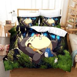 Tonari no Totoro #36 Duvet Cover Pillowcase Bedding Set Gift For Your Girlfriend Boyfriend Gift For Love Gift For Friend Best Valentine Present Holiday Gift