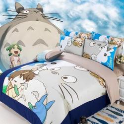 Tonari no Totoro #11 Duvet Cover Pillowcase Bedding Set Gift For Your Girlfriend Boyfriend Gift For Love Gift For Friend Best Valentine Present Holiday Gift