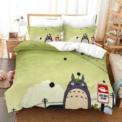 Tonari no Totoro #38 Duvet Cover Pillowcase Bedding Set Gift For Your Girlfriend Boyfriend Gift For Love Gift For Friend Best Valentine Present Holiday Gift