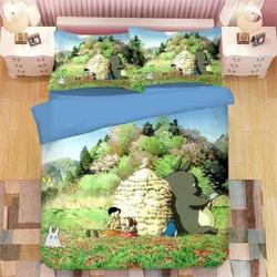 Tonari no Totoro #19 Duvet Cover Pillowcase Bedding Set Gift For Your Girlfriend Boyfriend Gift For Love Gift For Friend Best Valentine Present Holiday Gift