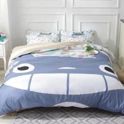 Tonari no Totoro #8 Duvet Cover Pillowcase Bedding Set Gift For Your Girlfriend Boyfriend Gift For Love Gift For Friend Best Valentine Present Holiday Gift