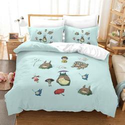 Tonari no Totoro #35 Duvet Cover Pillowcase Bedding Set Gift For Your Girlfriend Boyfriend Gift For Love Gift For Friend Best Valentine Present Holiday Gift